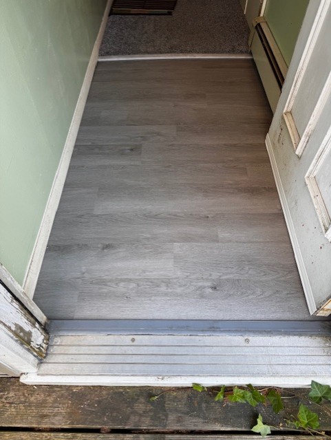 Floor repair after water or rot damage